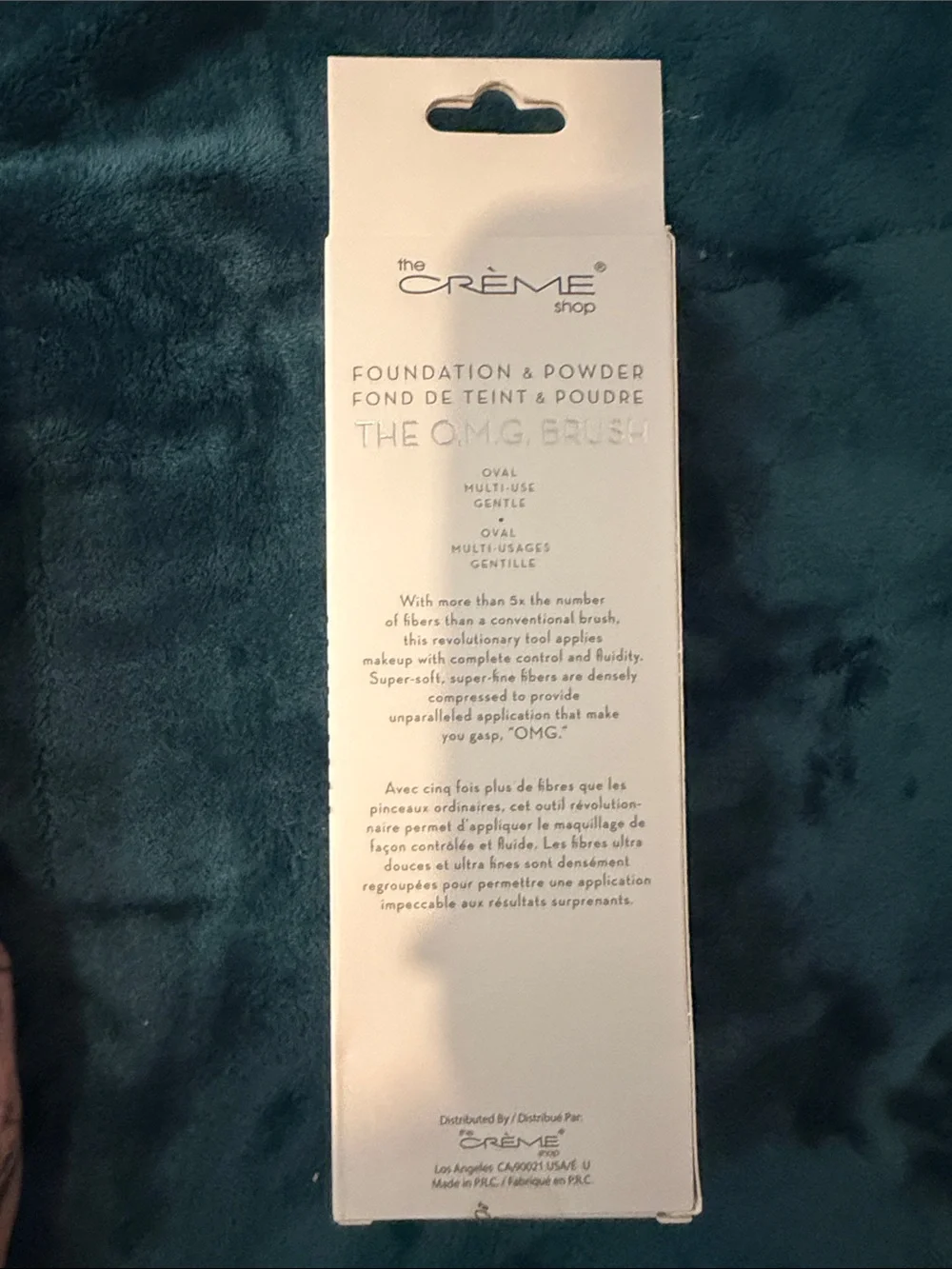 The Crème Shop Pink Tie-Dye Next Gen Blender & White O.M.G. Brush Duo